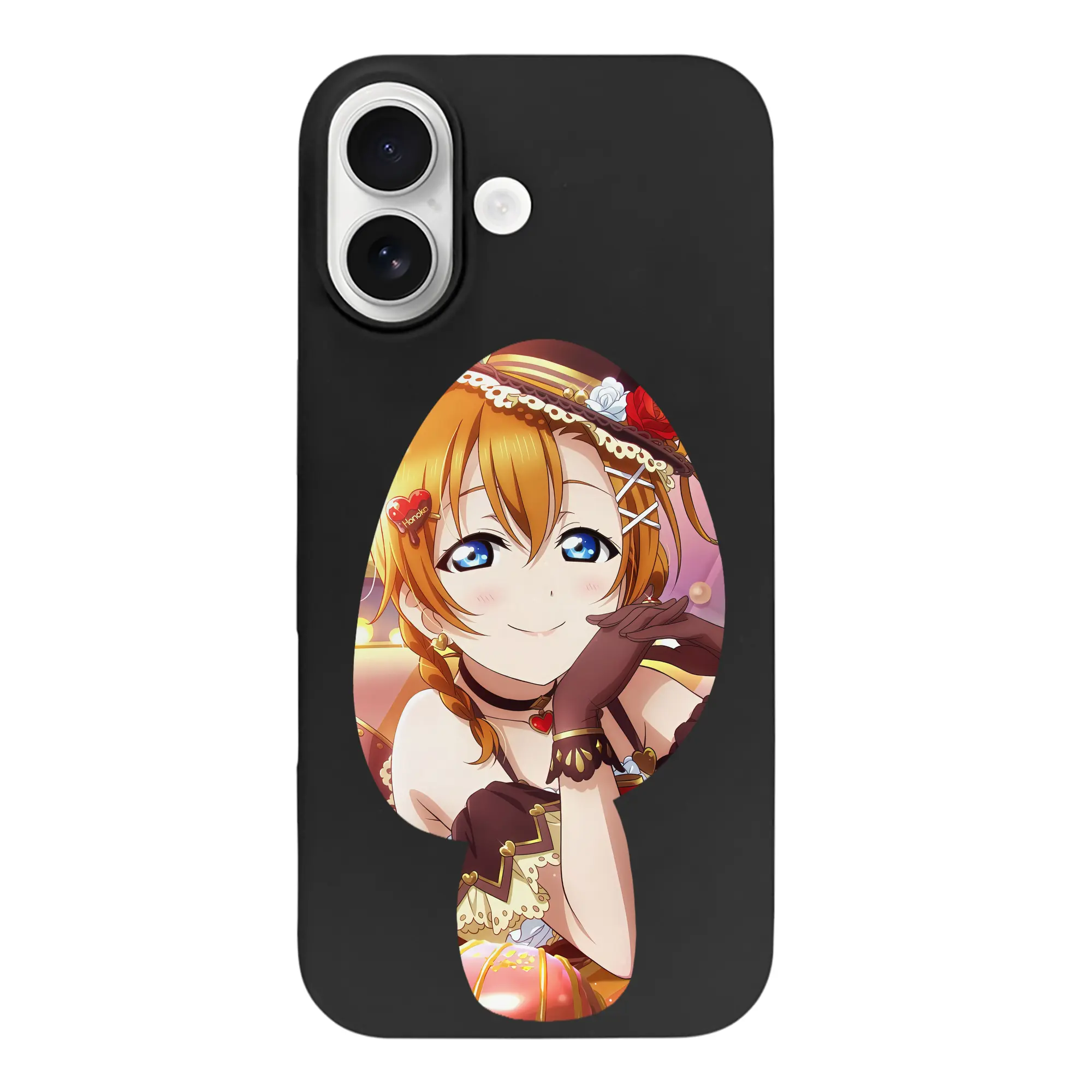 Love Live! グッズ,高坂穂乃果 - iPhone 17 シリーズ シリコンケース 薄型 耐衝撃 指紋防止 ソフトタッチカバー 精密フィット 傷防止 保護ケース iPhone 17/17 Air/17 Pro/17 Pro Max 対応
